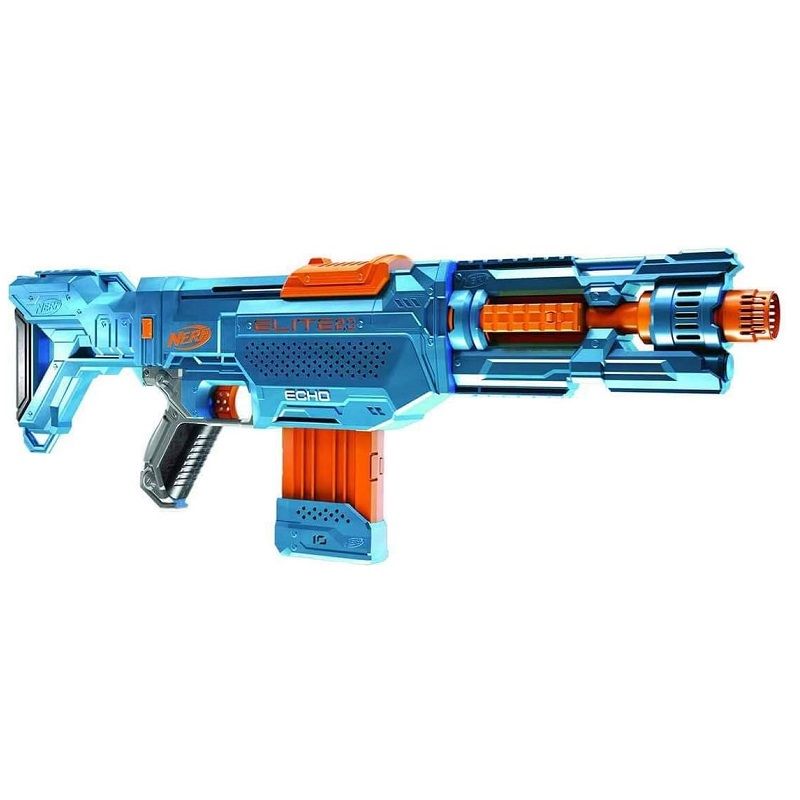 Hasbro Nerf Elite 2.0 Echo CS-10 motorizált játék szivacslövő fegyver 24db lövedékkel (E9533)