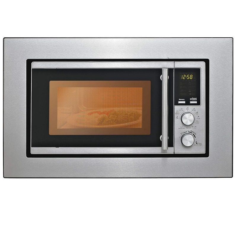 Silva Homeline EBM-G 880E beépíthető mikrohullámú sütő, grill funkcióval, 17lit, 700W/900W - rozsdamentes acél Silva Homeline EBM-G 880E beépíthető mikrohullámú sütő, grill funkcióval, 17lit, 700W/900W - rozsdamentes acél