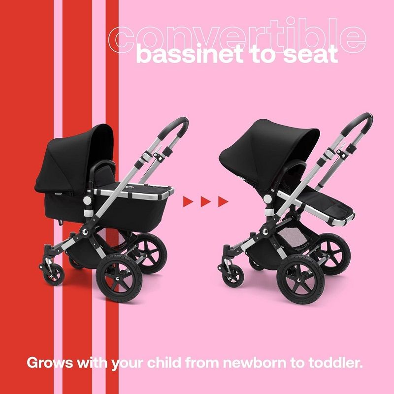 Bugaboo Cameleon 3 Plus Complete 2az1-ben babakocsi - fekete/szürke