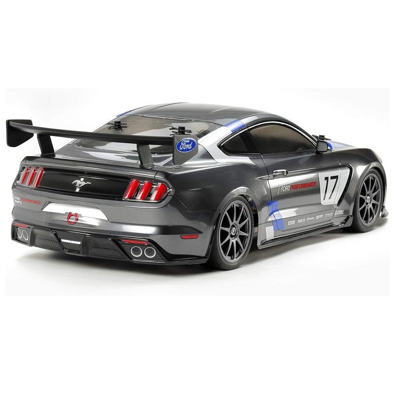 Tamiya 1:10 RC Ford Mustang GT4 TT-02 építőkészlet (akku és távirányító nélkül)