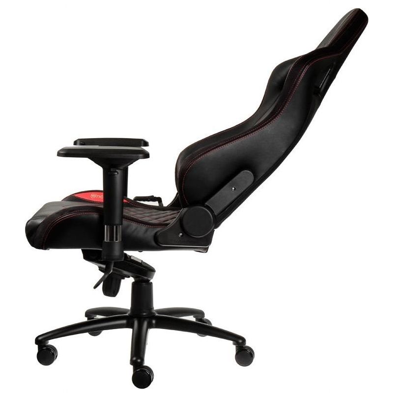 Noblechairs EPIC ergonomikus gamer szék - fekete/piros (NBL-PU-RED-002)