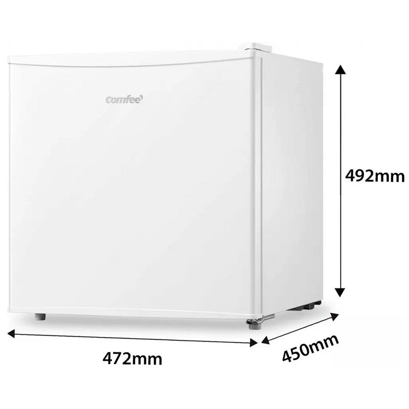 Comfee RCD50WH1(E) mini hűtőszekrény, 43lit, 41dB, 472x450x492mm - fehér (min. szállítássérült)