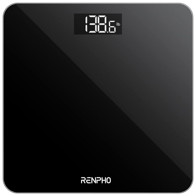 Renpho Core 1s digitális személymérleg, 180kg - fekete (BG260R)