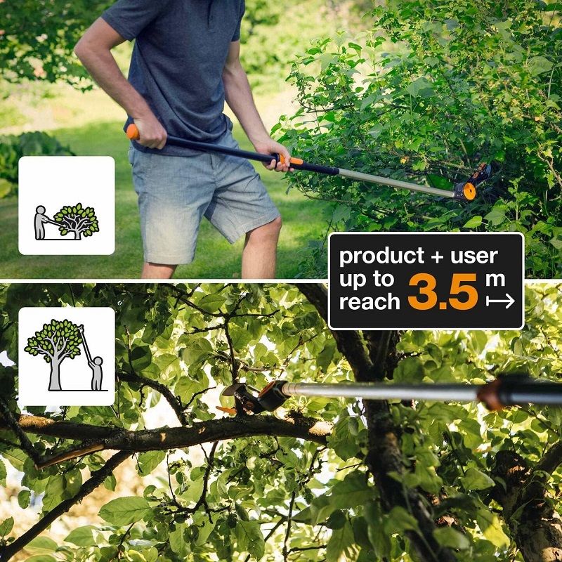 Fiskars PowerGearX UPX82 magassági ágvágó, 160cm (1023625)