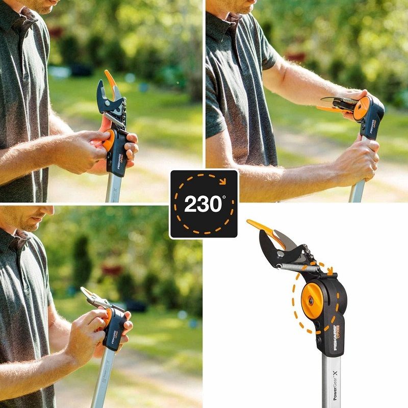 Fiskars PowerGearX UPX82 magassági ágvágó, 160cm (1023625)