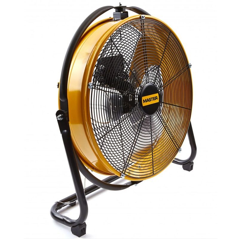 MASTER DF20P ipari ventilátor, IP44, 50cm, 100W, 6600 m³/h - sárga/fekete