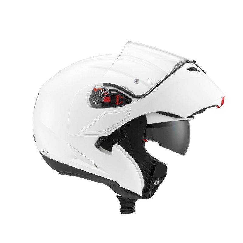 AGV Compact ST Solid Plk "S"-es motoros bukósisak, E22.05, 55-56cm - fehér