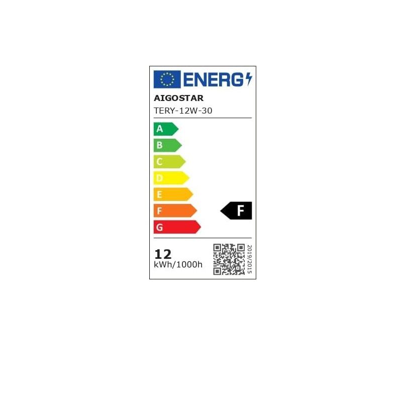 Aigostar mennyezeti lámpa, 12W, 1300lumen, 3000K, 17,4cm - fehér