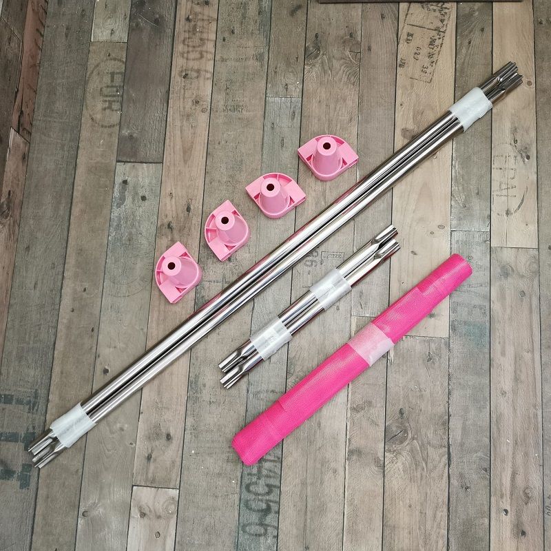 Acrimet prémium bölcsődei fektető, 133x54x11cm - rózsaszín Acrimet prémium bölcsődei fektető, 133x54x11cm - rózsaszín