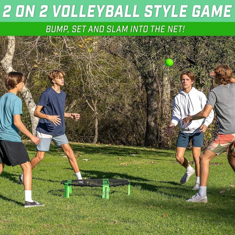 GoSports Slammo Spikeball labdajáték készlet, hordzsákban GoSports Slammo Spikeball labdajáték készlet, hordzsákban