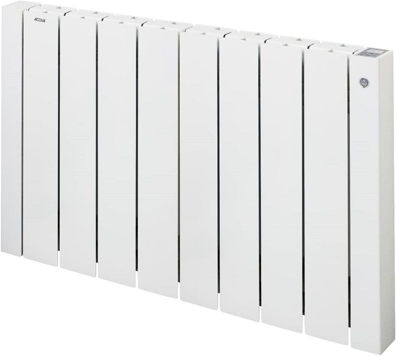 Acova Denim elektromos radiátor, 1500W, 92,8x57,5x8,3cm - fehér (5005 0060)