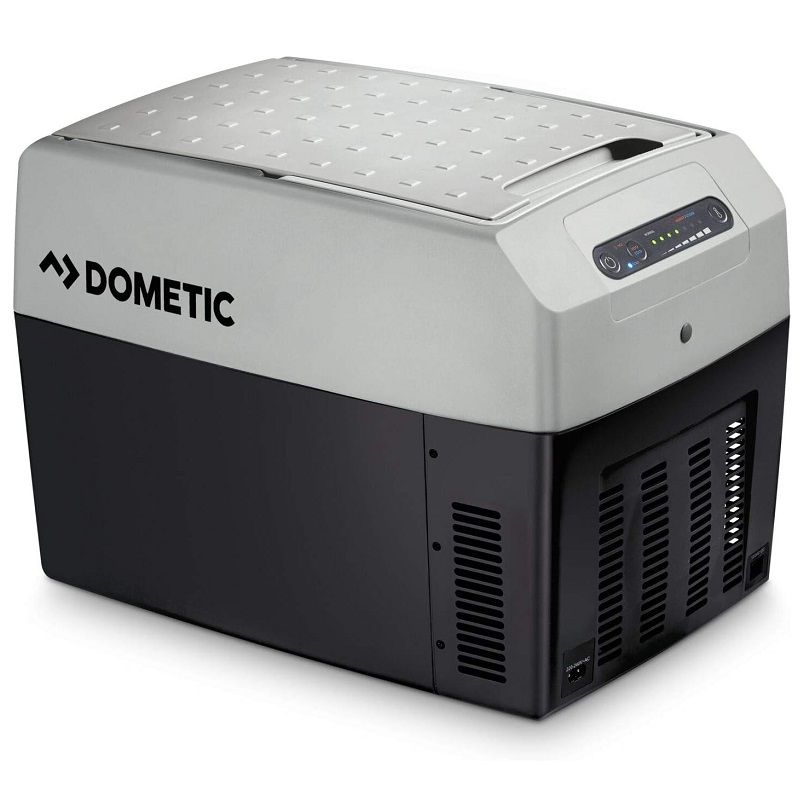 Dometic TropiCool TCX14 termoelektromos autós hűtőláda, 15lit, 12V-14V/220-240V - szürke/fekete