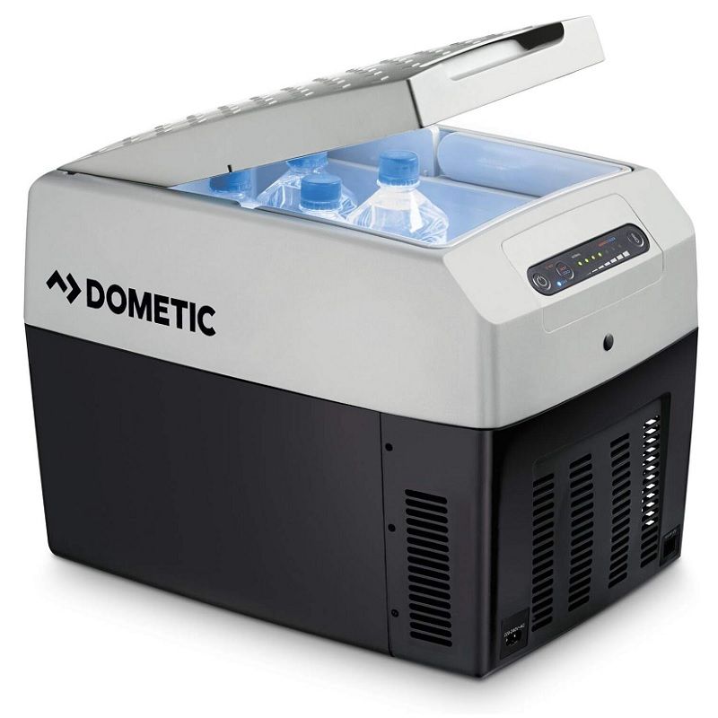 Dometic TropiCool TCX14 termoelektromos autós hűtőláda, 15lit, 12V-14V/220-240V - szürke/fekete