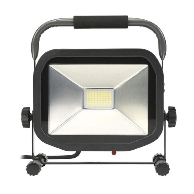 Masterplug led reflektor, munkalámpa, 38W, 3000lum, 5000K, 280x285x60mm - fekete/szürke (LSW30BG2-MP)