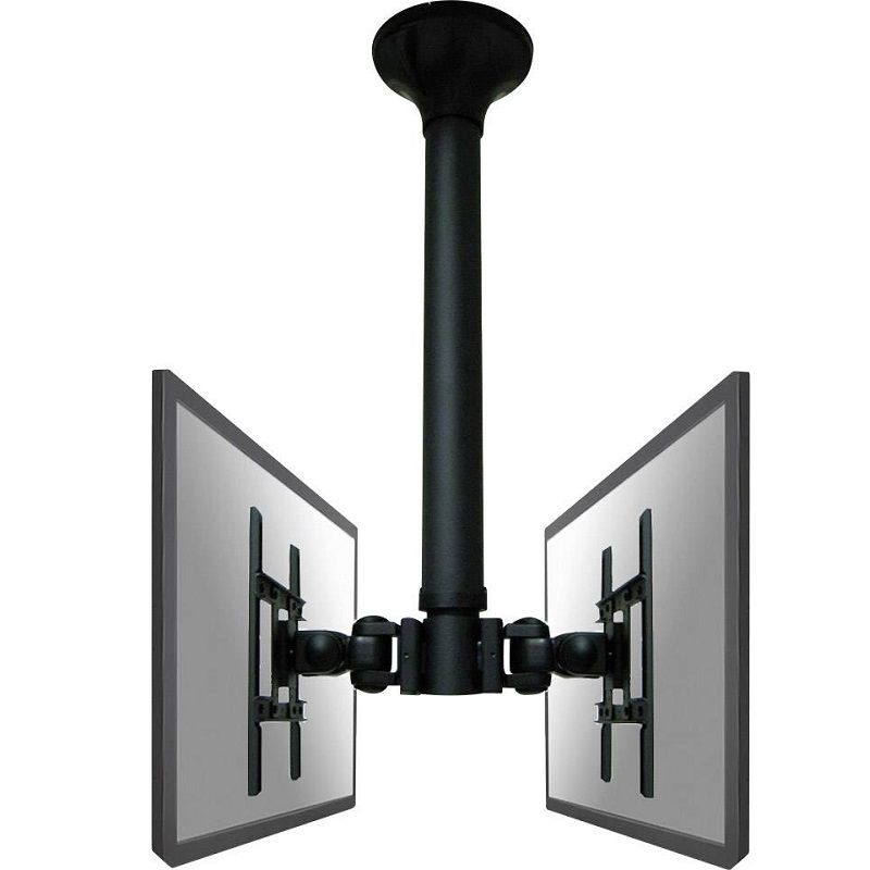 NewStar FPMA-C200D 10-40" dupla mennyezeti TV/Monitor tartó - fekete NewStar FPMA-C200D 10-40" dupla mennyezeti TV/Monitor tartó - fekete