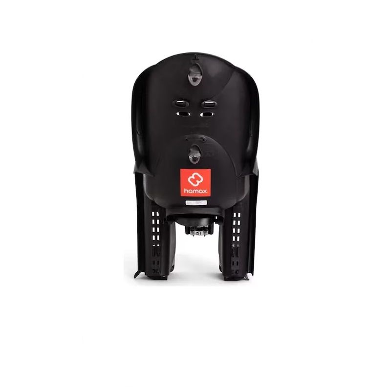 Hamax Kiss hátsó kerékpárülés a vázhoz - fekete/piros