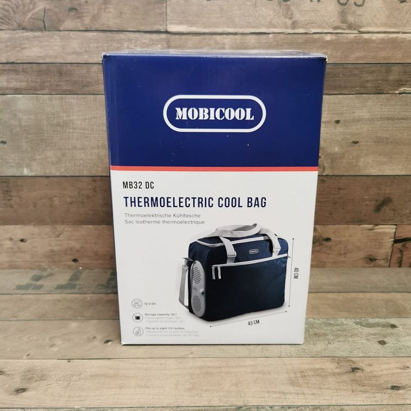 Mobicool MB32 DC termoelektromos hűtőtáska, 32lit, 12V, szivargyújtós csatlakozással - kék (9600024981) Mobicool MB32 DC termoelektromos hűtőtáska, 32lit, 12V, szivargyújtós csatlakozással - kék (9600024981)
