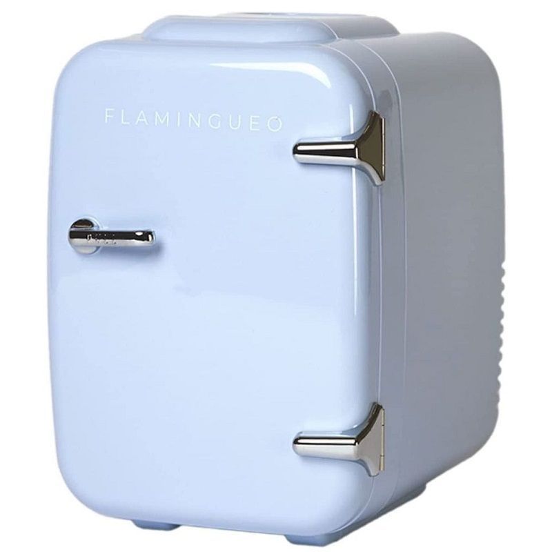 Flamingueo Jon 4L mini hűtőszekrény, 220V/12V, 48W - világoskék (TE-4) Flamingueo Jon 4L mini hűtőszekrény, 220V/12V, 48W - világoskék (TE-4)