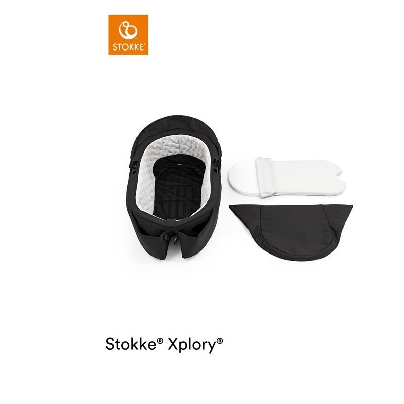 Stokke Xplory X Carry Cot mózeskosár, 9kg-ig - fekete (572201) Stokke Xplory X Carry Cot mózeskosár, 9kg-ig - fekete (572201)