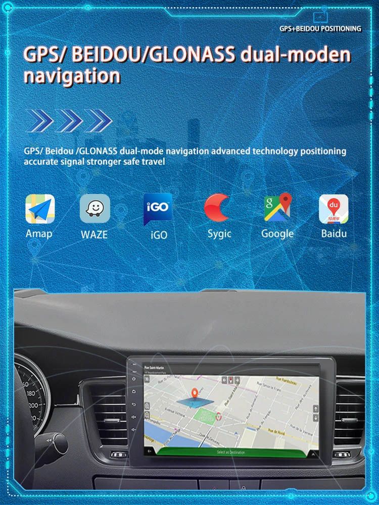 TS18 Android 12 univerzális fejegység, 10", 2DIN, 4/32GB, 8 magos, GPS, 4G LTE, Bluetooth, WiFi