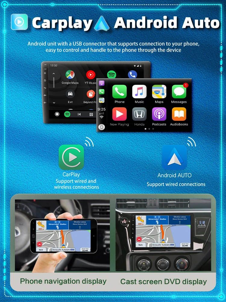 TS18 Android 12 univerzális fejegység, 10", 2DIN, 4/32GB, 8 magos, GPS, 4G LTE, Bluetooth, WiFi