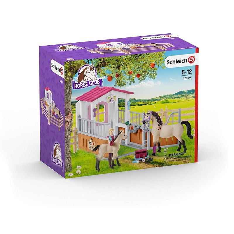 Schleich Istálló arab telivérrel, csikóval és gondozóval (42369) Schleich Istálló arab telivérrel, csikóval és gondozóval (42369)