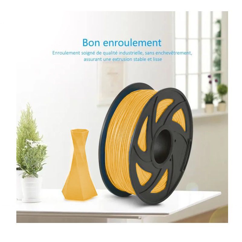 GBlife PLA filament, 1.75mm, 1kg - mangósárga (20200430) GBlife PLA filament, 1.75mm, 1kg - mangósárga (20200430)