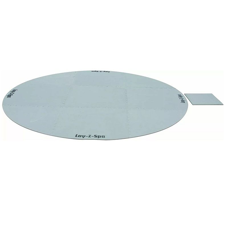 Bestway Lay‑Z‑Spa® kör alakú aljvédő, 211cm - szürke (13222) Bestway Lay‑Z‑Spa® kör alakú aljvédő, 211cm - szürke (13222)