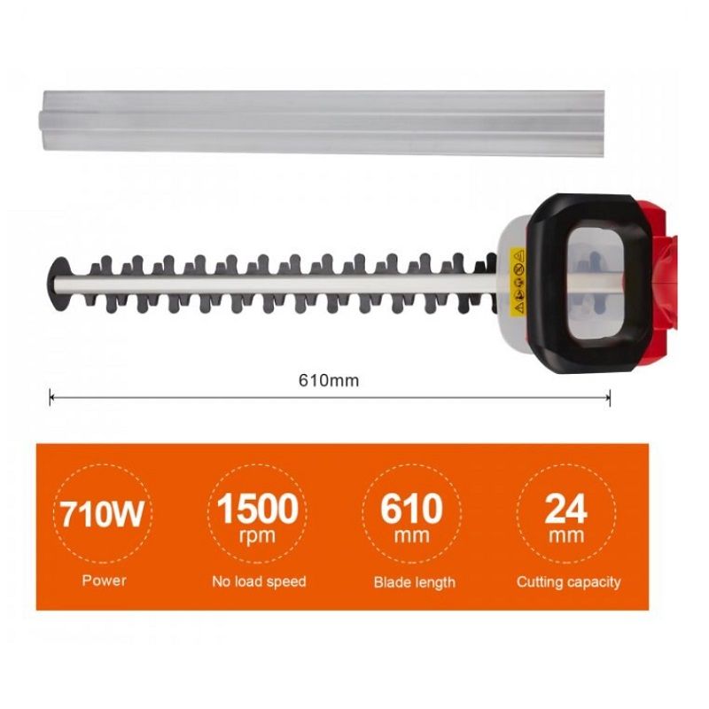 Teeno VPHT1101 elektromos sövényvágó, 710W, 61cm Teeno VPHT1101 elektromos sövényvágó, 710W, 61cm