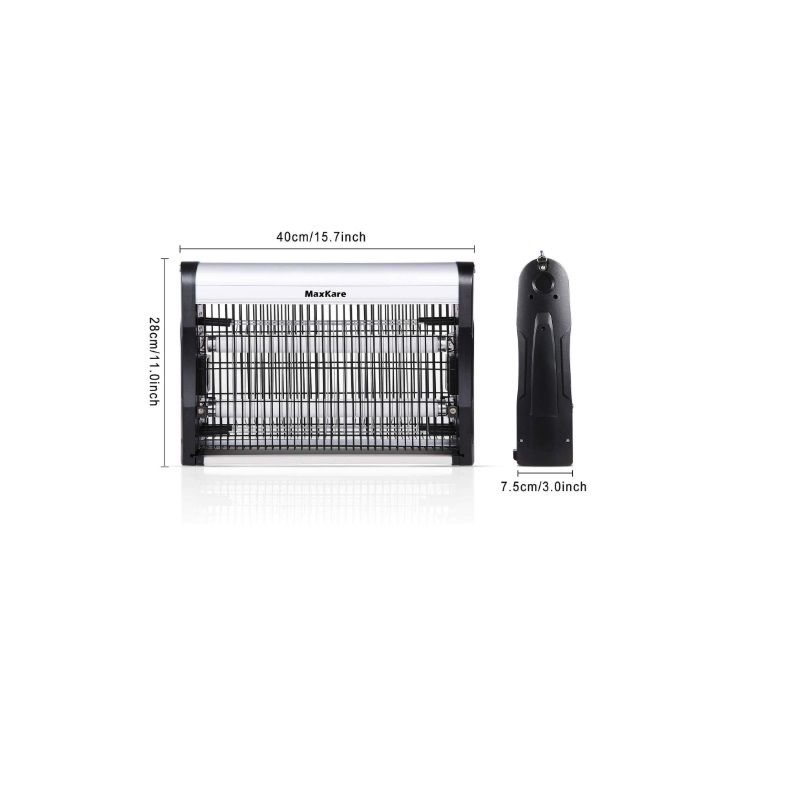 MaxKare XHC-620AE elektromos rovarcsapda, 20W, 220V - fekete/szürke MaxKare XHC-620AE elektromos rovarcsapda, 20W, 220V - fekete/szürke