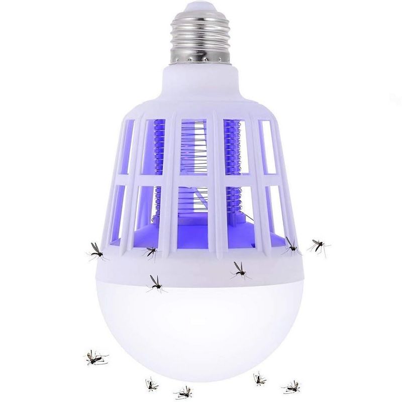 2 az 1-ben led izzó UV lámpával rovarok ellen, 15W, 6500K, E27, 230V 2 az 1-ben led izzó UV lámpával rovarok ellen, 15W, 6500K, E27, 230V