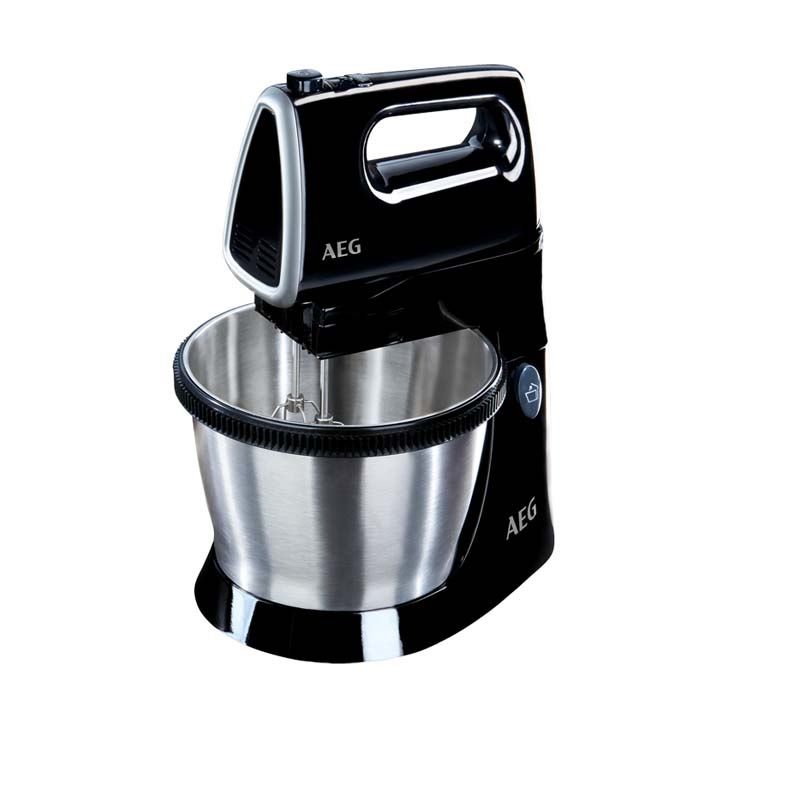 AEG SM3300 tálas mixer, rozsdamentes acél tállal, 3,5lit, 450W - fekete AEG SM3300 tálas mixer, rozsdamentes acél tállal, 3,5lit, 450W - fekete
