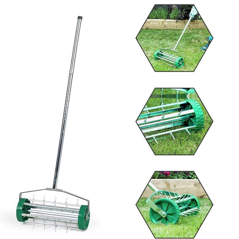 Gyepszellőztető fogantyúval, 28cm, 145cm (087) Gyepszellőztető fogantyúval, 28cm, 145cm (087)