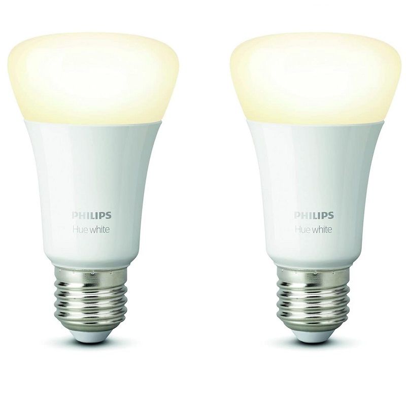 Philips Hue White okos led fényforrás, bluetooth, hangvezérlés, 2db, E27, 2700K, 9W (929001821605) Philips Hue White okos led fényforrás, bluetooth, hangvezérlés, 2db, E27, 2700K, 9W (929001821605)