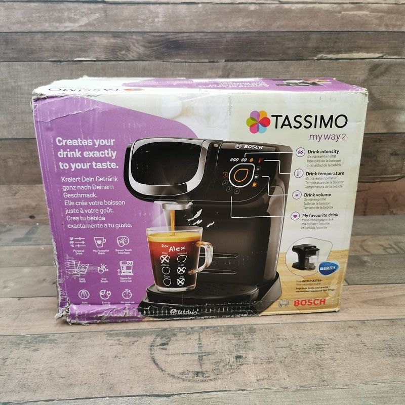 Bosch Tassimo My Way kapszulás kávéfőző, 1500W, 1.3lit - fekete (TAS6502) Bosch Tassimo My Way kapszulás kávéfőző, 1500W, 1.3lit - fekete (TAS6502)