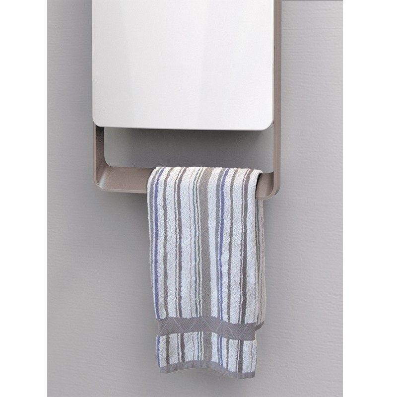 Aurora TOUCH TBSLI003 fürdőszobai hősugárzó, 1800W - fehér/szürke Aurora TOUCH TBSLI003 fürdőszobai hősugárzó, 1800W - fehér/szürke