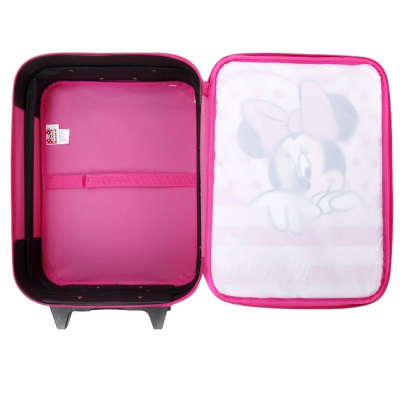 Disney gurulós bőrönd Minnie egeres mintával, 20lit, 31x47x17cm - rózsaszín (MINTW79RAIN) Disney gurulós bőrönd Minnie egeres mintával, 20lit, 31x47x17cm - rózsaszín (MINTW79RAIN)
