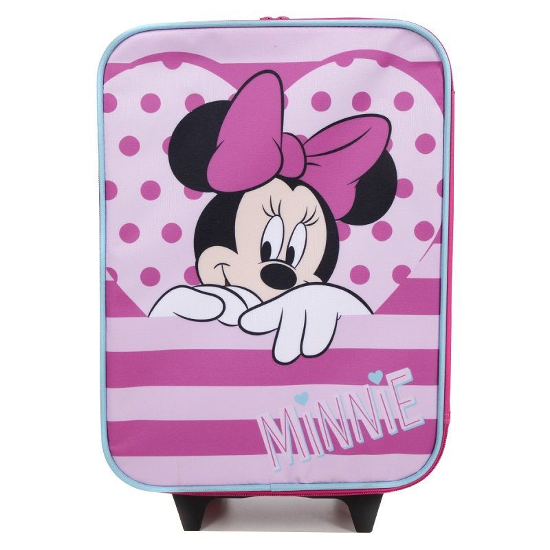 Disney gurulós bőrönd Minnie egeres mintával, 20lit, 31x47x17cm - rózsaszín (MINTW79RAIN) Disney gurulós bőrönd Minnie egeres mintával, 20lit, 31x47x17cm - rózsaszín (MINTW79RAIN)