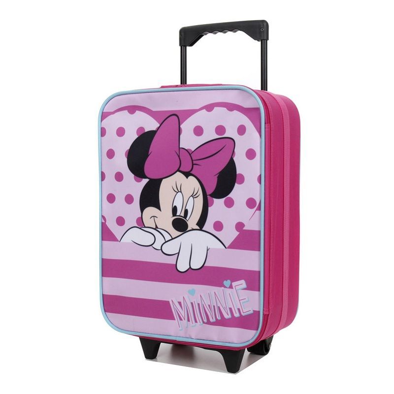 Disney gurulós bőrönd Minnie egeres mintával, 20lit, 31x47x17cm - rózsaszín (MINTW79RAIN) Disney gurulós bőrönd Minnie egeres mintával, 20lit, 31x47x17cm - rózsaszín (MINTW79RAIN)