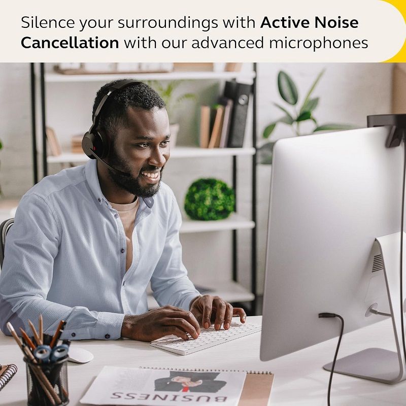 Jabra Evolve2 55 Link380a MS Stereo vezeték nélküli fejhallgató, mikrofonnal (25599-999-999) Jabra Evolve2 55 Link380a MS Stereo vezeték nélküli fejhallgató, mikrofonnal (25599-999-999)