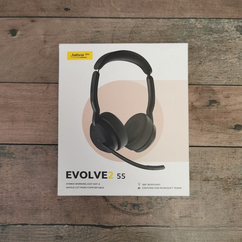 Jabra Evolve2 55 Link380a MS Stereo vezeték nélküli fejhallgató, mikrofonnal (25599-999-999) Jabra Evolve2 55 Link380a MS Stereo vezeték nélküli fejhallgató, mikrofonnal (25599-999-999)