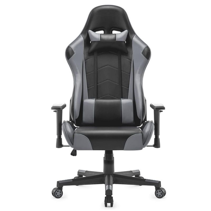 IWMH ergonomikus gamer szék, forgószék, 150kg - szürke/fekete (D1001001B04) IWMH ergonomikus gamer szék, forgószék, 150kg - szürke/fekete (D1001001B04)