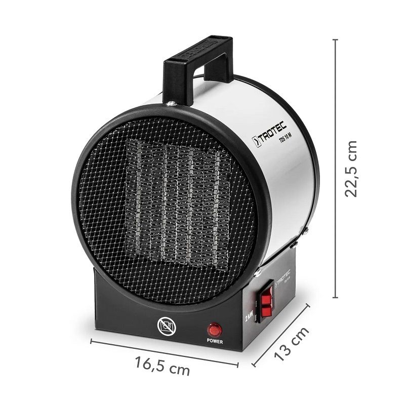 Trotec TDS 10 M professzionális kerámia fűtőtest, 2000W (1.410.000.050) Trotec TDS 10 M professzionális kerámia fűtőtest, 2000W (1.410.000.050)