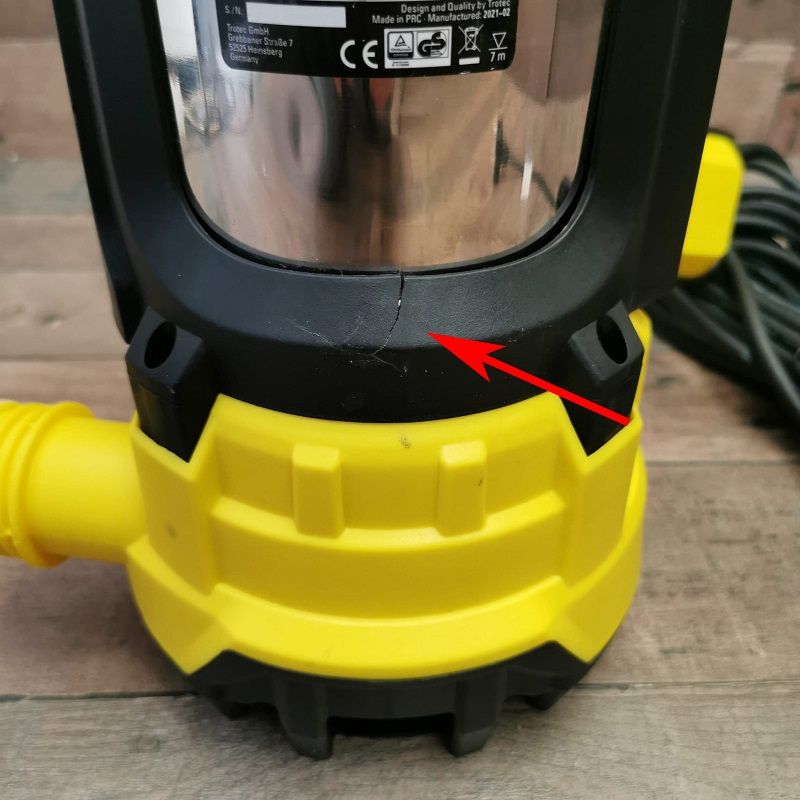Trotec TWP 9000 ES búvárszivattyú, 900W, 15000lit/h, 8m (min. esztétikai hibával) Trotec TWP 9000 ES búvárszivattyú, 900W, 15000lit/h, 8m (min. esztétikai hibával)