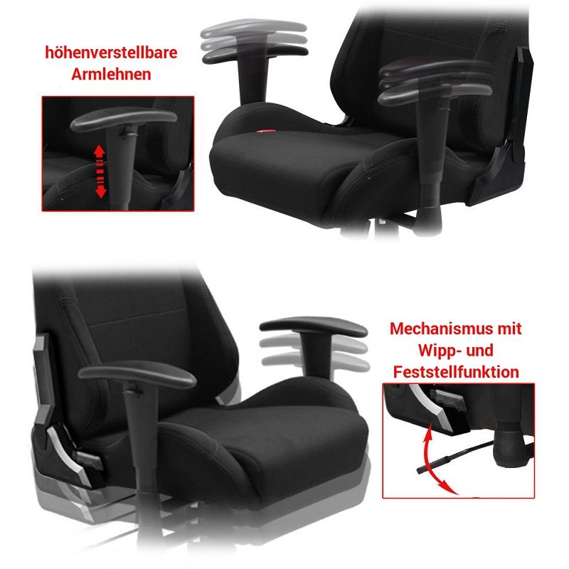 DXRacer Formula Serie ergonomikus gamer szék, 125kg - fekete/szürke (OH-FD01-NG) DXRacer Formula Serie ergonomikus gamer szék, 125kg - fekete/szürke (OH-FD01-NG)