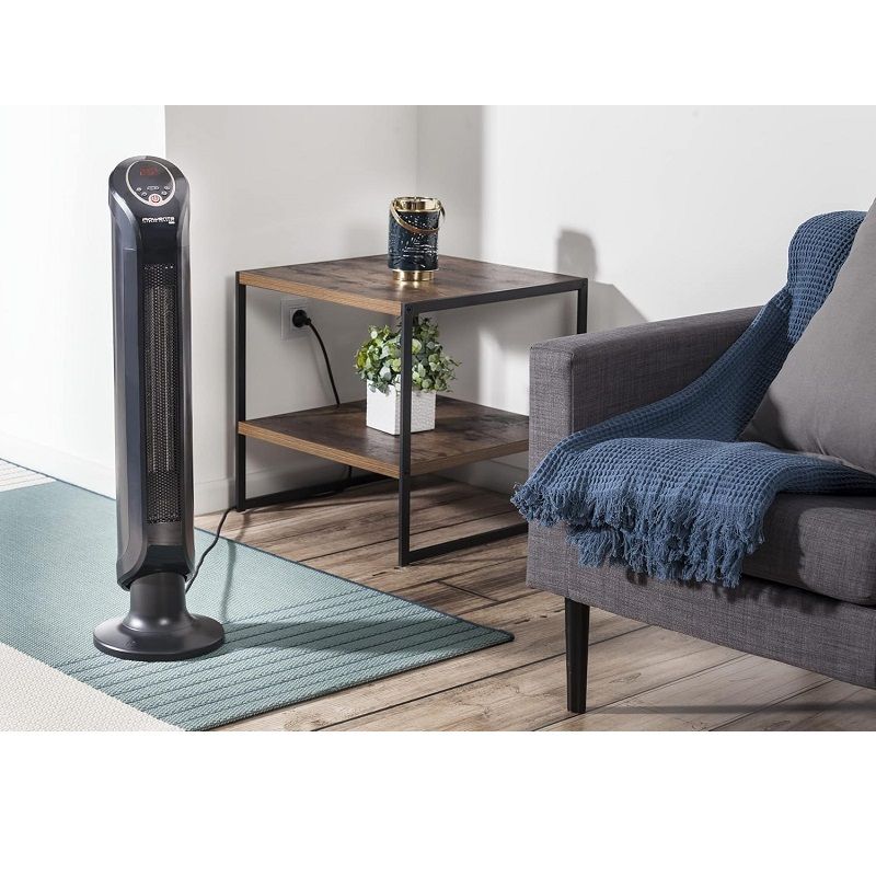 Rowenta Intense Comfort fűtő toronyventilátor, távirányítóval, 2400W - fekete (SO9420F0) - min. esztétikai hibával