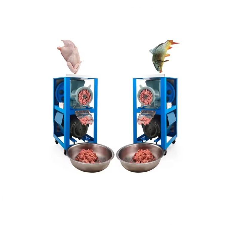 Ipari állványos húsdaráló, kerekekkel, 150kg/óra, 2200W, 220V Ipari állványos húsdaráló, kerekekkel, 150kg/óra, 2200W, 220V