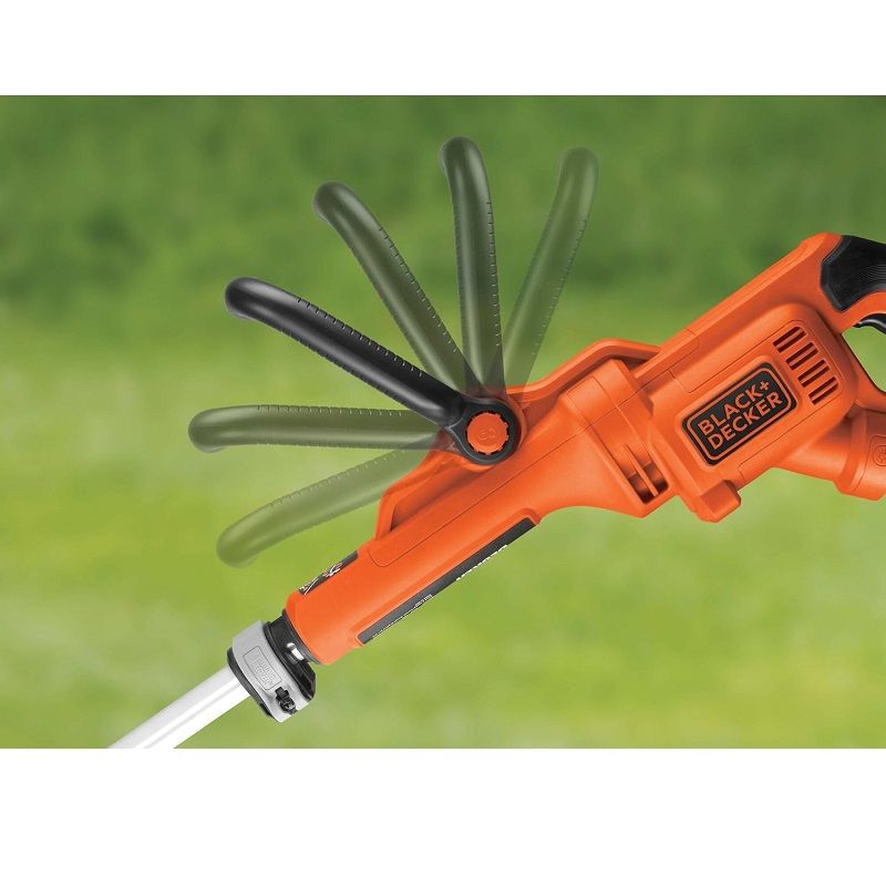 Black&Decker GL7033CAKIT-QS elektromos szegélynyíró, 700W, 33cm-es vágási szélességgel, 10m hosszabbítóval Black&Decker GL7033CAKIT-QS elektromos szegélynyíró, 700W, 33cm-es vágási szélességgel, 10m hosszabbítóval