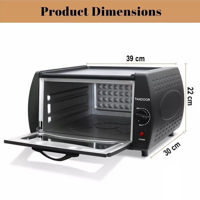 Euro-King Tandoor pizzasütő, 2100W - fekete (EK-1786) Euro-King Tandoor pizzasütő, 2100W - fekete (EK-1786)