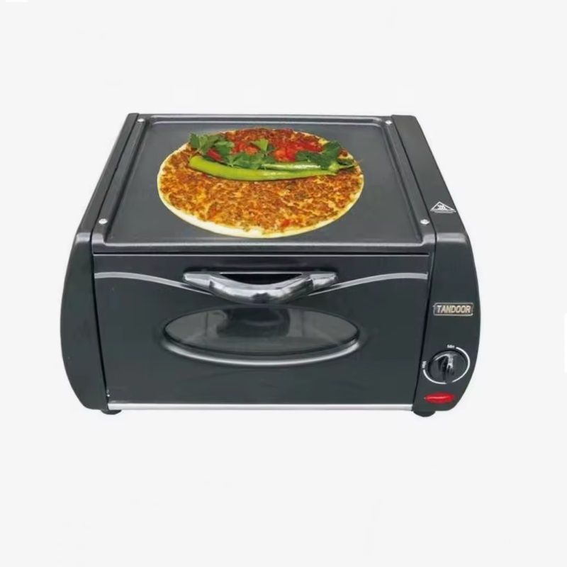 Euro-King Tandoor pizzasütő, 2100W - fekete (EK-1786) Euro-King Tandoor pizzasütő, 2100W - fekete (EK-1786)